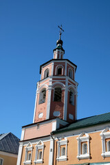 Fototapeta premium church facade with tower