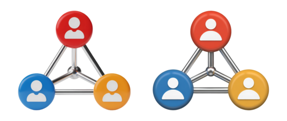 Network teamwork collaboration connection people group