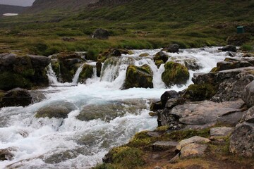 waterfall in iceland