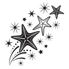 Obraz premium Stars vector