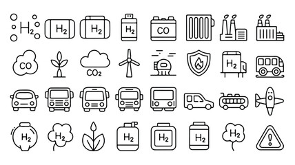 Abstract geometric shapes and lines silhouette