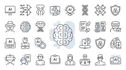 Abstract geometric shapes silhouette design