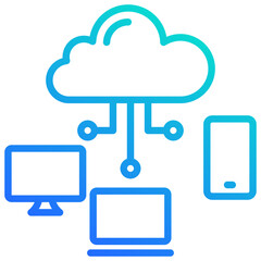 Cloud Network Icon