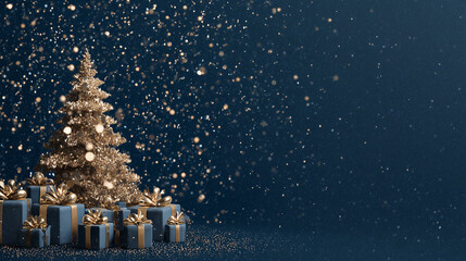 christmas greeting card for commercial greetings