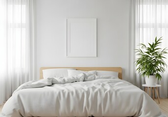 Relaxing bedroom scene with natural light, perfect for home decor inspiration now