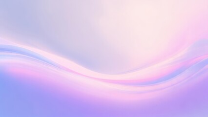 Naklejka premium Pastel flowing waves