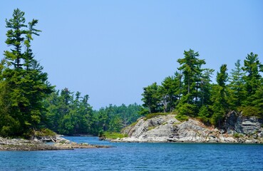 Obraz premium Rugged Beauty of Georgian Bay Ontario Canada
