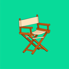 Folding Wooden Directors Chair