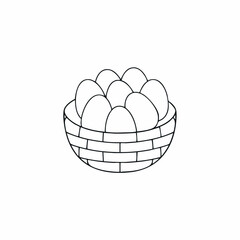 Eggs in a Woven Basket