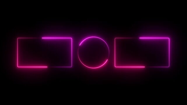 Subscribe button and outro for gaming and video channels Youtube End screen animation. neon glowing end screen 4k animation - Powered by Adobe