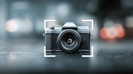 Capture your vision with this professional, modern camera, ready to create stunning visual stories and preserve unforgettable moments with exceptional clarity and style.