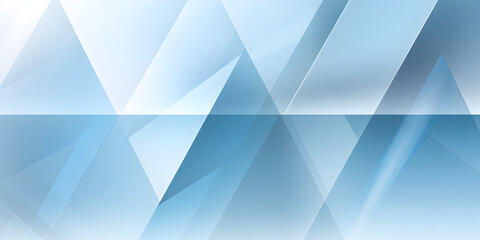 Obraz premium Abstract geometric background with cool blue and white intersecting lines