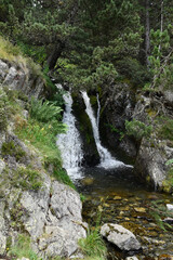 Photos of the landscape I saw on a trip through the mountains of Andorra, some shots of a lake and photos of waterfalls