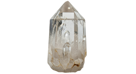 Isolated quartz crystal