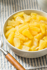 Organic Canned Pineapple Tidbit Chunks