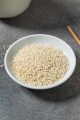 Organic Raw White Sesame Seeds