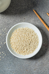 Organic Raw White Sesame Seeds