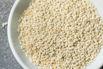 Organic Raw White Sesame Seeds