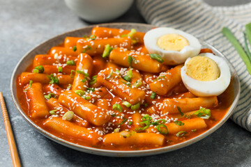 Spicy Homemade Korean Tteokbokki