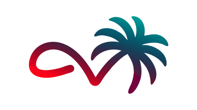 PNG Abstract palm tree illustration. 