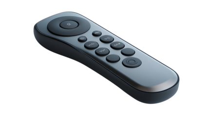 Sleek modern remote control with intuitive buttons for effortless device management and smart home integration