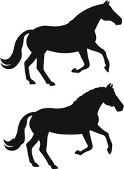 Obraz premium Stylized Silhouette of a Shrimp with Curved Body and Prominent Antennae a Simple Aquatic Iconography with Seafood Symbolism