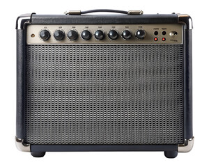 Guitar amplifier isolated on transparent background