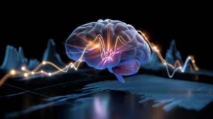 Visualizing Brainwave Signals in Social Network Activity Analytics