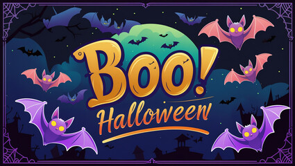 halloween party poster