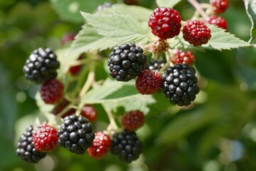 blackberries 