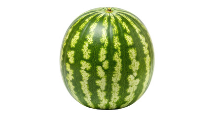 Isolated Watermelon on White Background