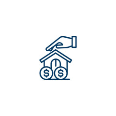 Real Estate Icon, Real Estate Icon Set – Property, Housing, Realtor, and Building Vector Symbols for Agents, Marketing, and Real Estate Businesses
