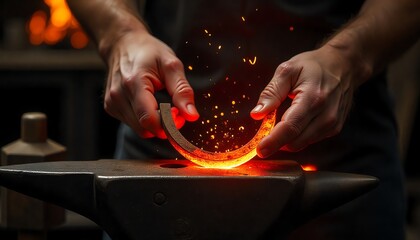 Shaping the Metal: The Art of Forging a Horseshoe