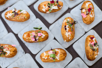 Delicious catering appetizers for parties and events	