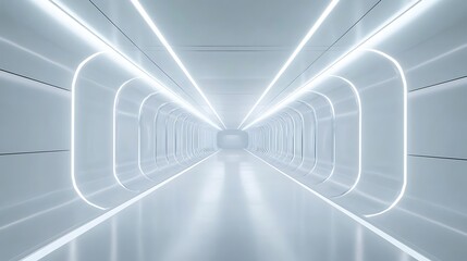 Obraz premium abstract 3d tunnel