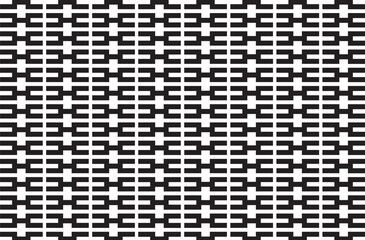 Abstract geometric seamless silhouette pattern, modern minimalist vector illustration