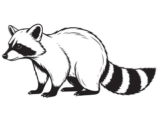 RACCOON SILHOUETTE