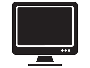 RETRO COMPUTER SILHOUETTE