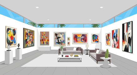 modern interior of a modern office