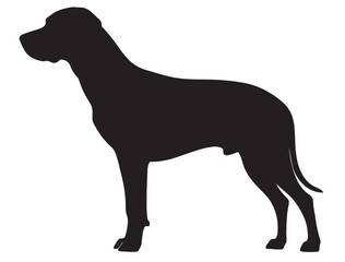 RHODESIAN RIDGEBACK DOG SILHOUETTE
