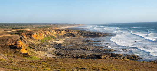 Praia da Ilha do Pessegueiro, Vicentine Coast National Park, Alentejo, Portugal