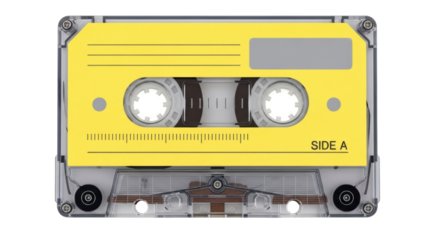Isolated Cassette Tape