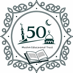 Fifty years of Muslim Educational Trust, celebrating learning.
