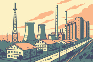 Obraz premium Anshan, China – A steel-producing city in Liaoning province.