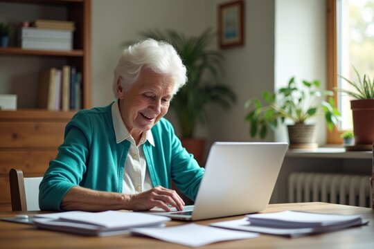 Senior Citizens Safeguarding Their Finances: A Photo Series - Powered by Adobe