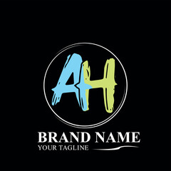 AH MODERN LOGO GESIGN