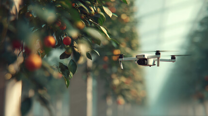 ultrabright agricultural drones efficiently harvest berries in cuttingedge vertical farm