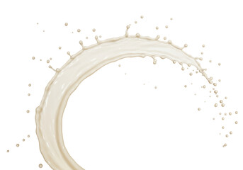Obraz premium Fluid motion splash liquid curve abstract design element backdrop