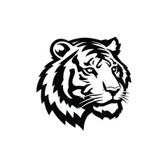 Black Shield Emblem with a Stylized Check Mark or Wing Design