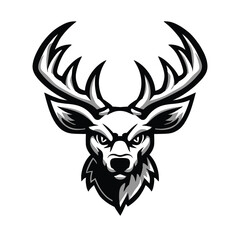 Black Shield Emblem with a Stylized Check Mark or Wing Design